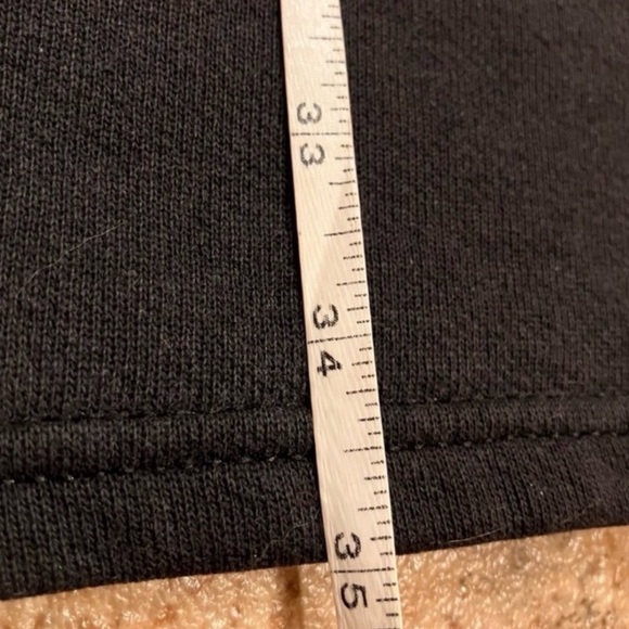 Womens Trend Basics Black Over Sized Sweatshirt Dress One Size Fits Most - Picture 5 of 5